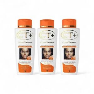 3-PK CT+ Clear Therapy Extra Lightening Lotion With Carrot Oil - 500ml